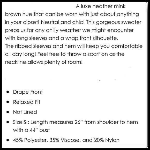 Crossover Sweater - Picture 6 of 6